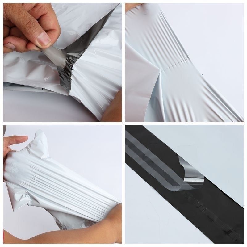 Gravure Printing Shipping Mail Bag Waterproof Strong Adhesive Seal 10 Warna