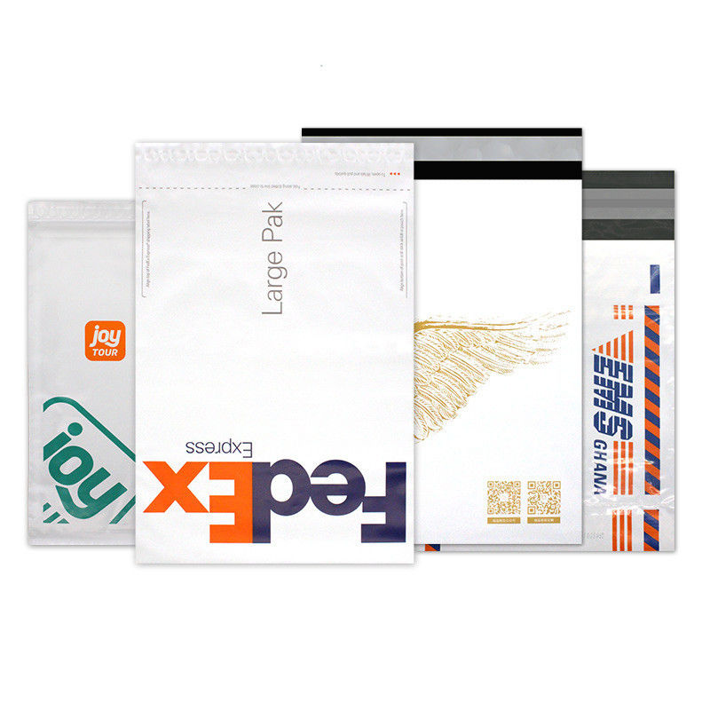 Gravure Printing Shipping Mail Bag Waterproof Strong Adhesive Seal 10 Warna