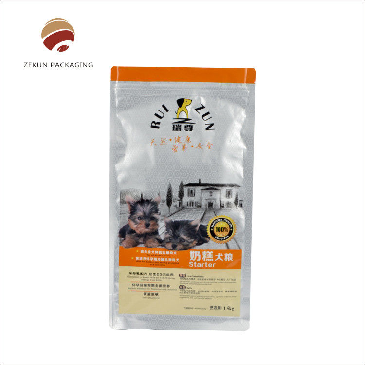 Custom Hot Press Sealing Food Packaging Bag Gravure Printed Zipper Top Mat atau Lustrous Finish