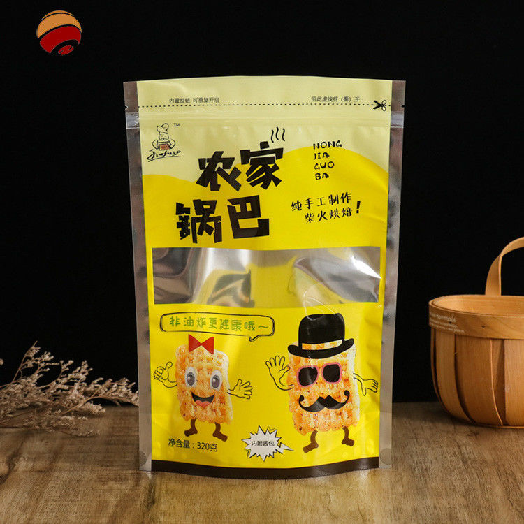 Customized Aluminium Foil Stand Up Bag dengan Zipper atau Spout untuk Makanan Hewan Peliharaan