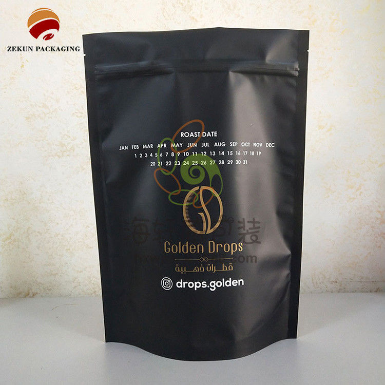 Disesuaikan Ziplock Stand Up Bag Warna Berkilau Tahan Kelembaban