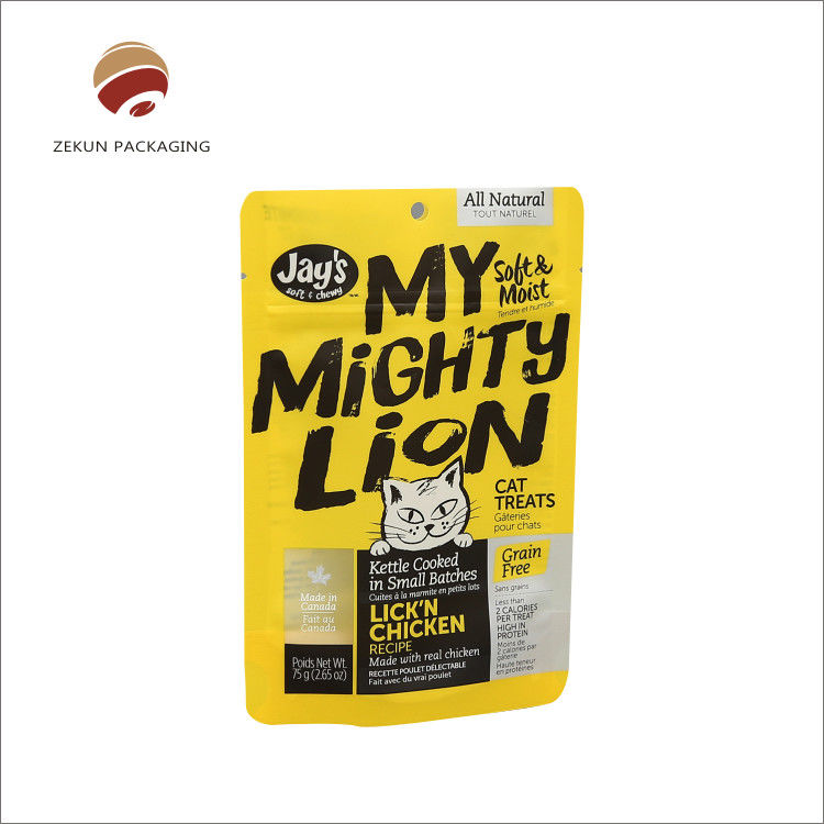 Custom Logo Cetak Makanan Holographic Stand Up Bags dengan Zipper Heat Seal PET VMPET PE