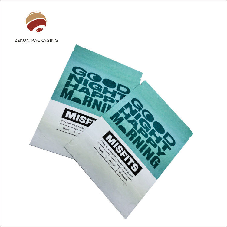 Kantong Kemasan PET dengan Cetakan Logo Zipper Seal Panas