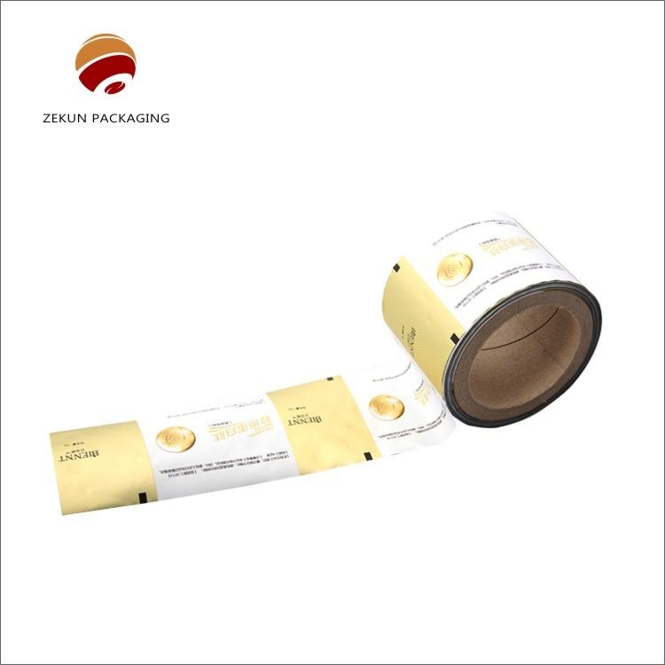 Warna Panton yang dapat disesuaikan Kemasan Fleksibel Rollstock Desain yang Menarik Mata
