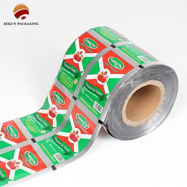 Kemasan Fleksibel Tearproof Rollstock 8oz-100oz Sampai 10 Warna
