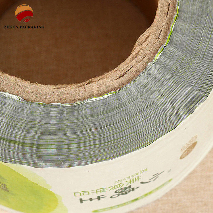Fleksibel Resistant Smudge Packaging Film Roll ukuran yang dapat disesuaikan PET/PE Dengan Desain CMYK yang Vibrant