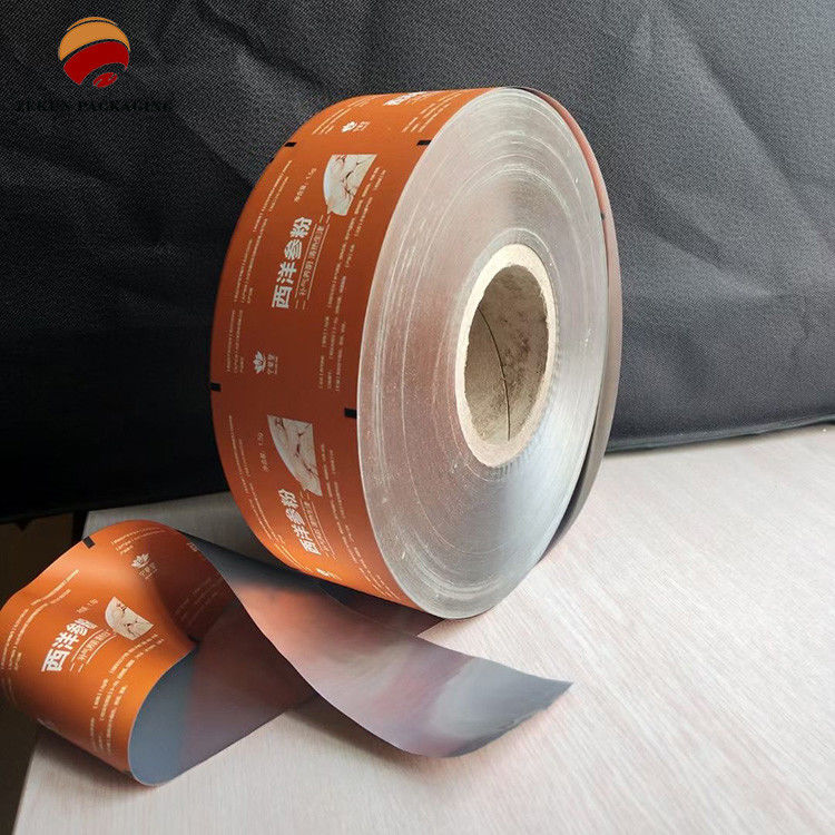 Custom Printed Flexible Packaging Roll Film dengan Matt atau Glossy Finish untuk berbagai kapasitas