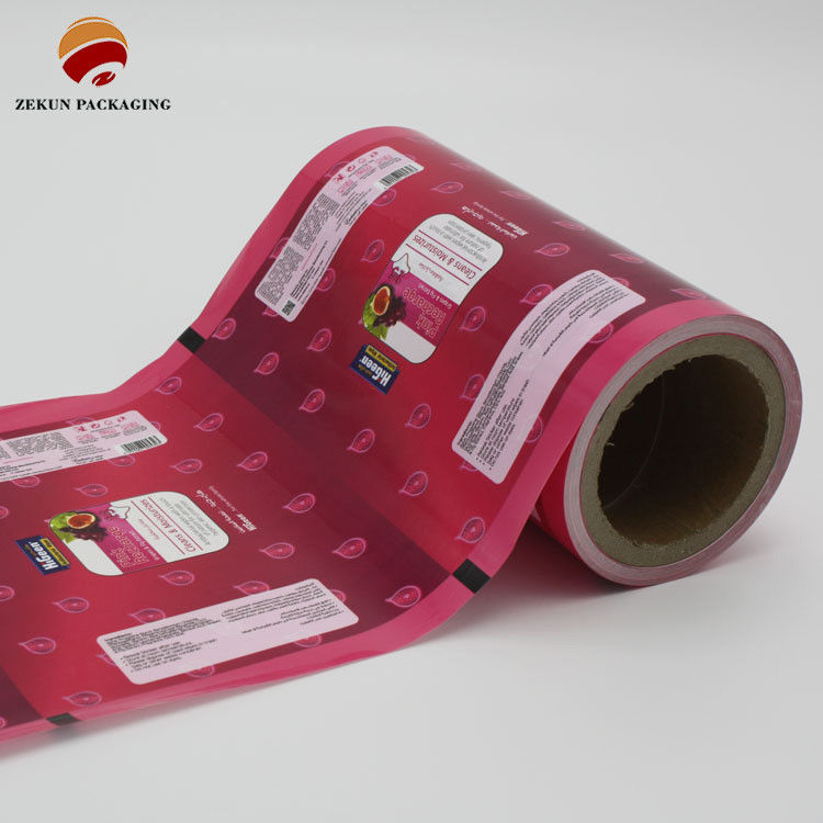 Grave Printed Pet/Al/Pe Food Packaging Roll Film Desain Berwarna Berbagai Kapasitas