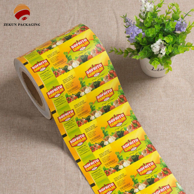 Warna Panton yang dapat disesuaikan Kemasan Fleksibel Rollstock Desain yang Menarik Mata