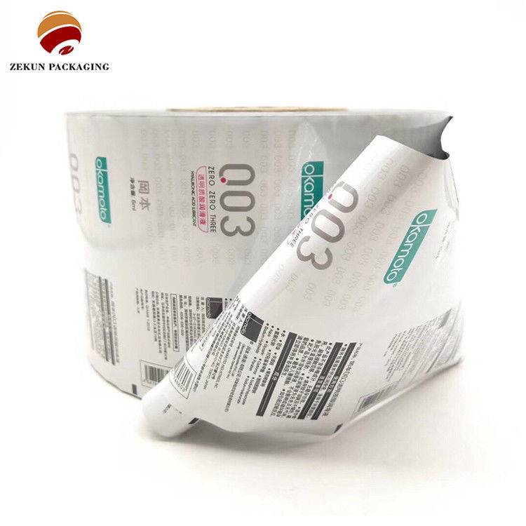 Matt Finish Printed Packaging Film Roll Sampai 10 Warna Kelembaban Proof