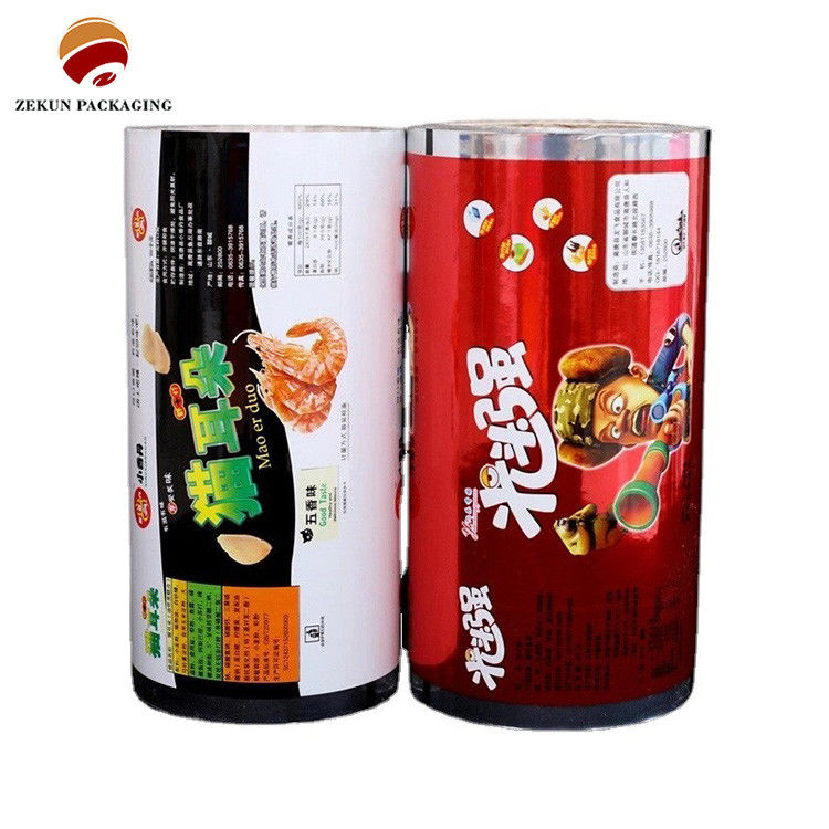 Kemasan Fleksibel Tearproof Rollstock 8oz-100oz Sampai 10 Warna