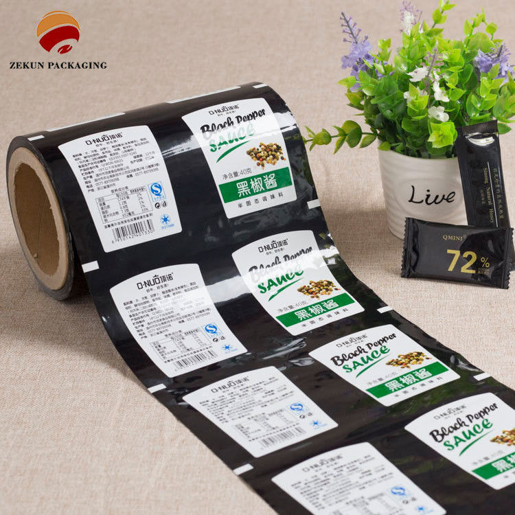 Premium 12 Color Printed Packaging Film Roll Ramah Lingkungan
