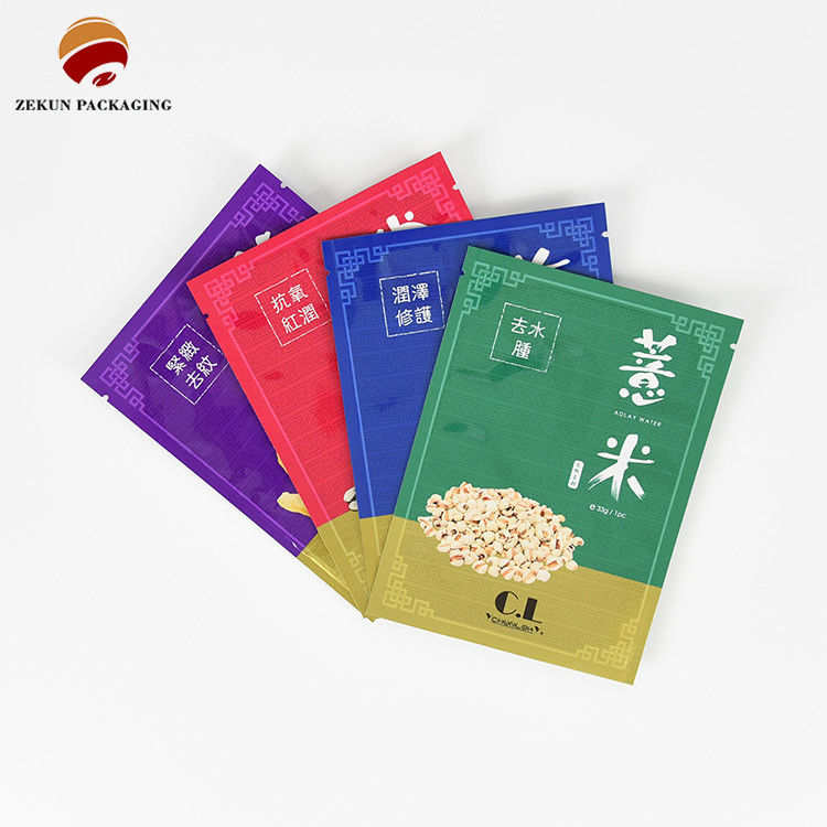 Panton Warna Makanan Ziplock Kantong Gravure Printing Mat Atau Glossy Finish