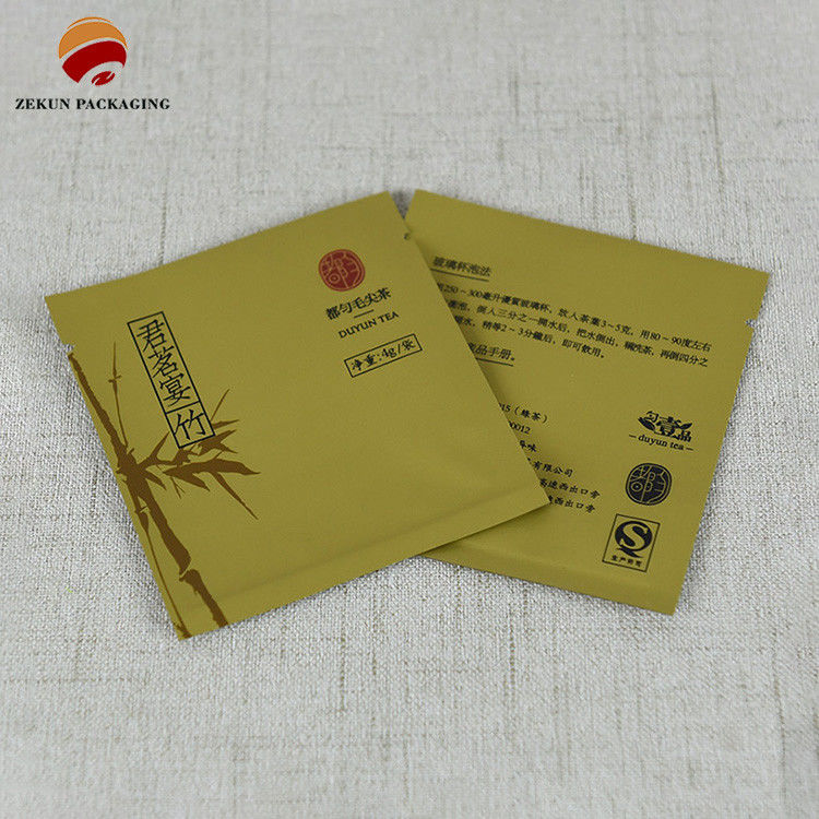 CMYK / PANTON Kantong Kemasan Makanan PET / AL / PE Foil Aluminium Untuk Kemasan yang awet