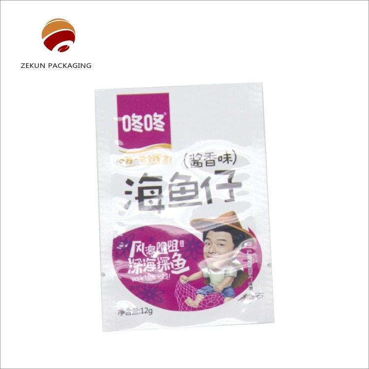 Tas Retort Desain Khusus Dengan Segel Hot Press CMYK/PANTON 10 Warna
