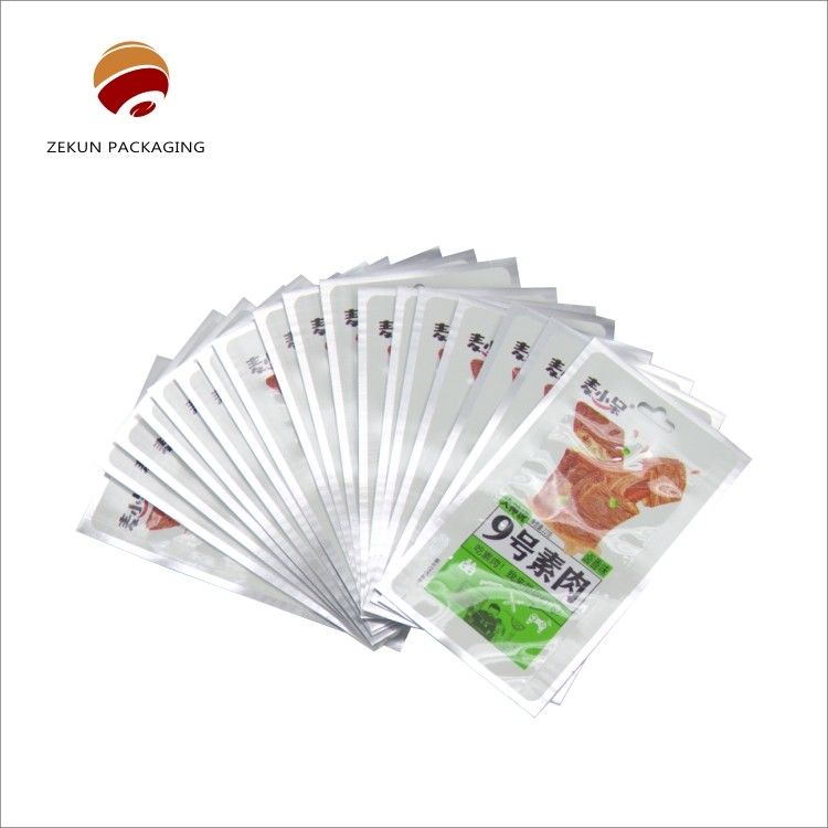 Kemasan Makanan PET Retort Bag Food Vacuum Bag High Barrier 130 Degree CMYK Warna