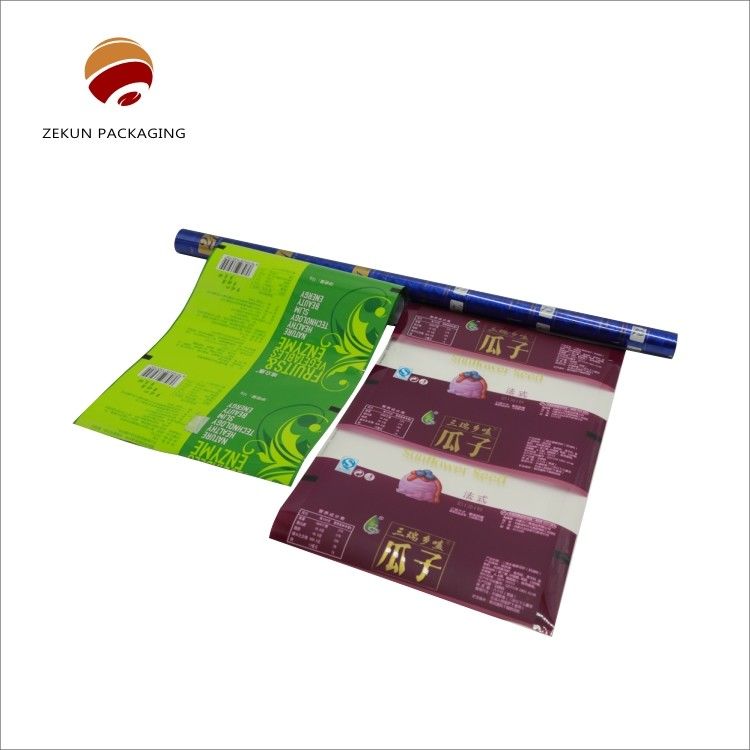 Eco Friendly Food Packaging Roll Film with Printing Smell Proof