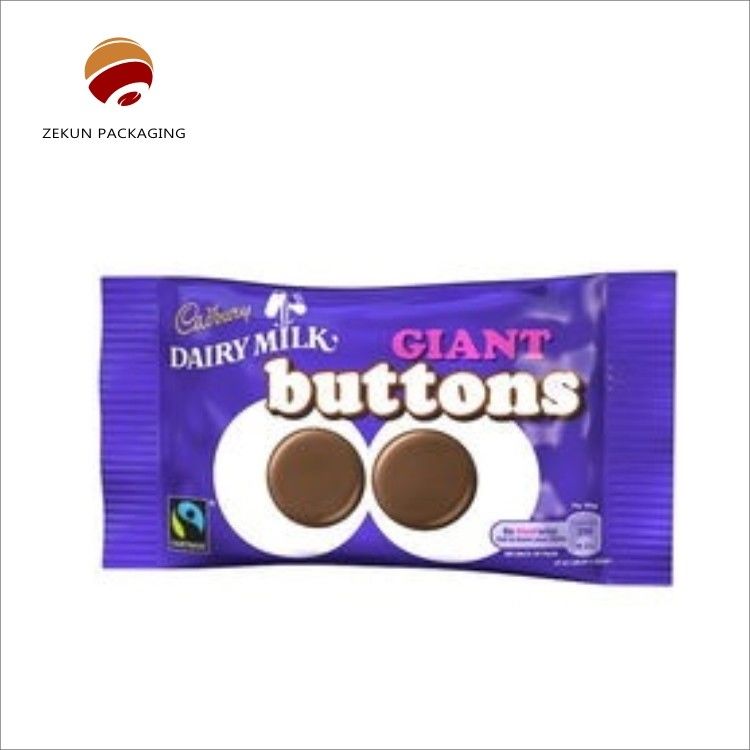 Tas kemasan makanan ringan fleksibel yang dicetak khusus untuk bahan pengawet Kripik Rempah-rempah Kacang-kacangan dan biji-bijian