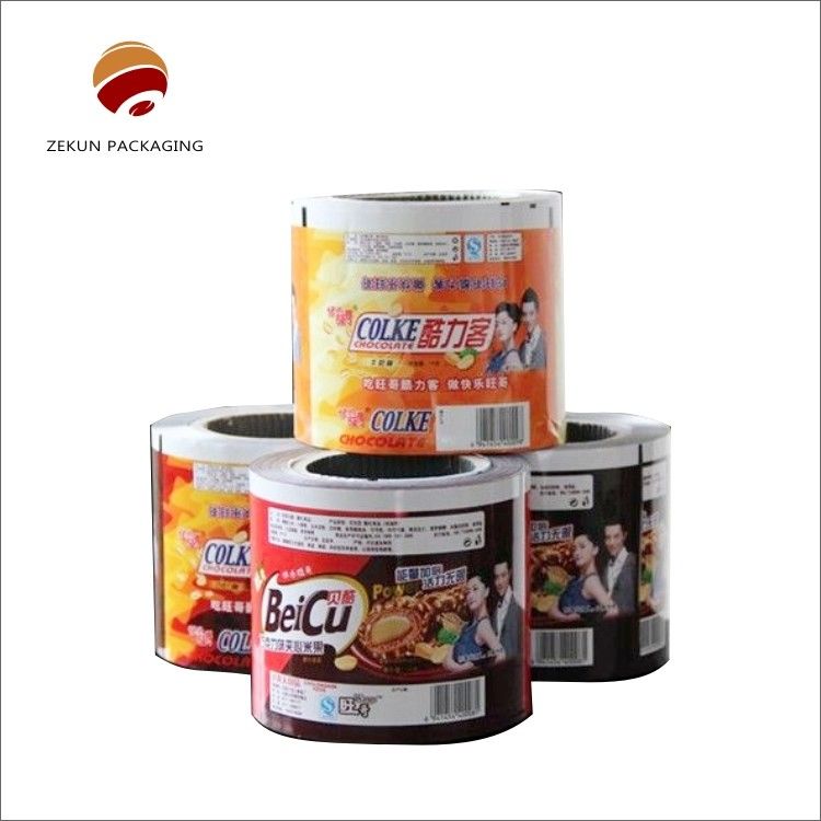 Tas kemasan makanan ringan khusus Aluminium foil PET/AL/PE Moisture Proof By Client Design