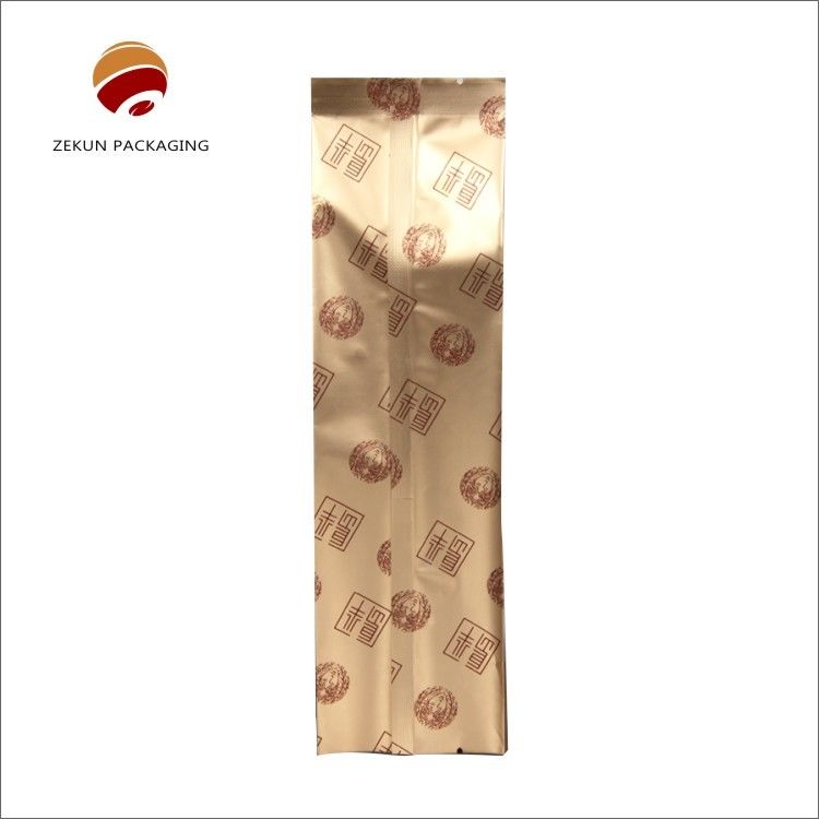 Tas Kemasan Teh Disesuaikan CMYK Gravure Diterbitkan Kelembaban Proof dan Dustproof Aluminium Foil Bag