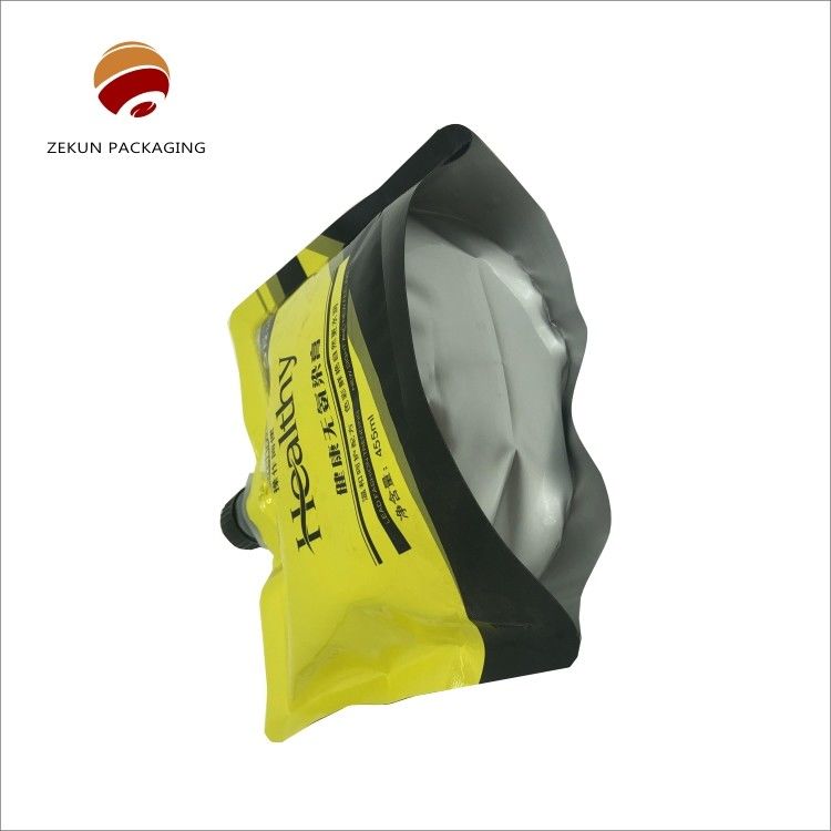 Custom Printed Colorful Barrier Food Grade Jus Buah Doypack Dengan Spout