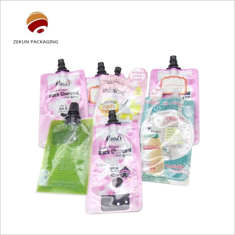 Custom Logo Liquid Spout Bag PET/OPP/AL hingga 10 warna