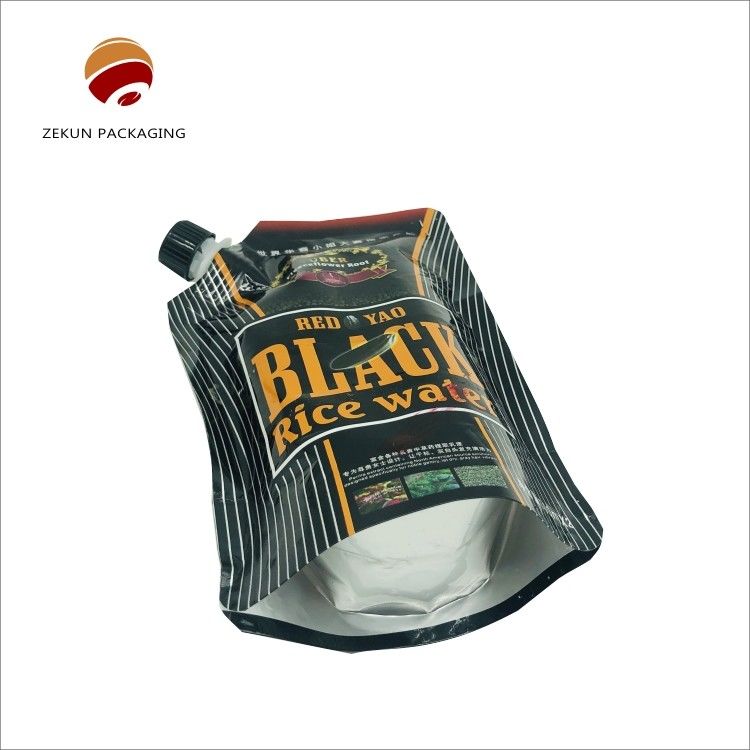 Custom Logo Liquid Spout Bag PET/OPP/AL hingga 10 warna