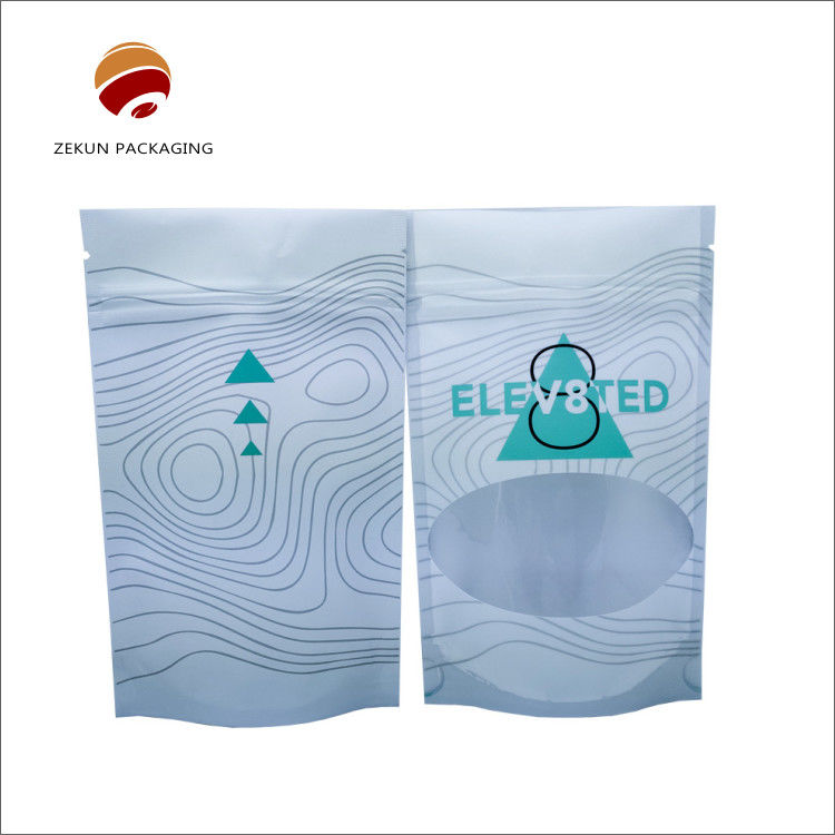 CMYK Printing Custom Stand Up Plastic Bag Dalam Berbagai Gaya Dan Warna