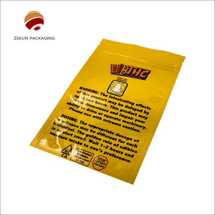 PET/VMPET/PE Side Gusset Bag Packaging Multiple Color Moisture Proof
