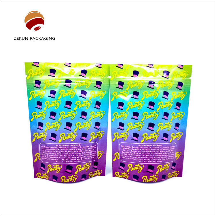 Ketahanan Goresan Tas Kemasan Fleksibel Custom CMYK/PANTON Warna