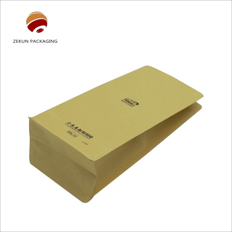 Kantong Kopi Warna Warna Kain Kacamata Alam untuk Kemasan Jenis Bisnis