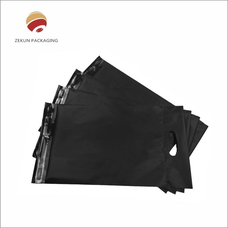 Kantong Pos Polymer Printed yang Dipersonalisasi CMYK/PANTON Warna Hitam