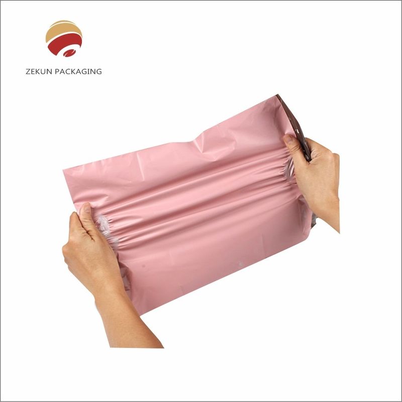 Matt Menyinari Finishing Berwarna Poly Shipping Bags tahan air mata
