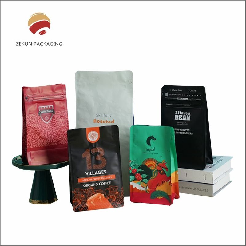 Customized Snacks Packing Bag Cetakan berwarna untuk makanan ringan segar