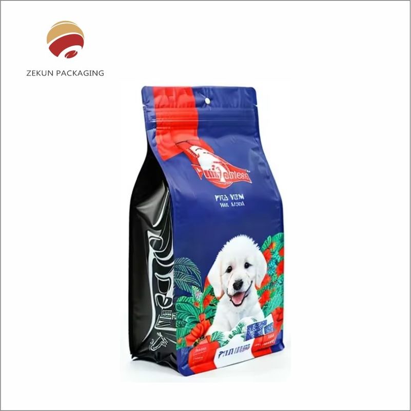 Multi Color Printed Gravure Printing Pet Packaging Food Bag Untuk Makanan ringan hewan peliharaan