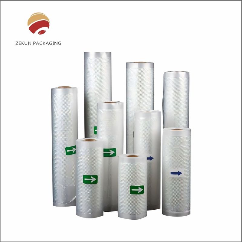 7 Layer Co-extrusion Air Blow Machine Food Vacuum Bag untuk pengolahan salmon dalam berbagai ukuran dan bahan transparan
