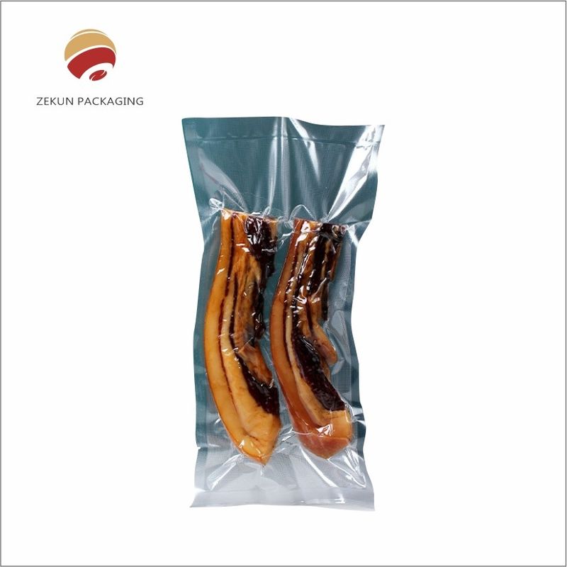 Custom Logo Cetak Berkelanjutan Multicolor Nylon Food Vacuum Bags
