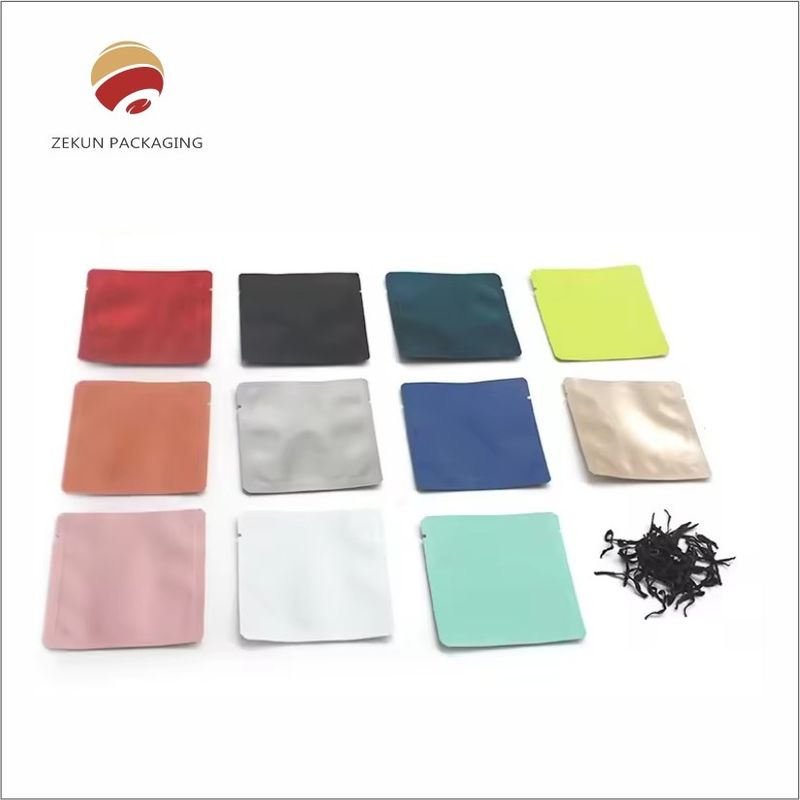 Disesuaikan Grave dicetak foil berdiri kantong tas teh kemasan di Mat atau berkilau akhir