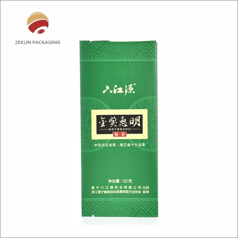 Hot Seal Heat Sealed Open Top Pouch Tas Kemasan Teh untuk Teh Aromatik