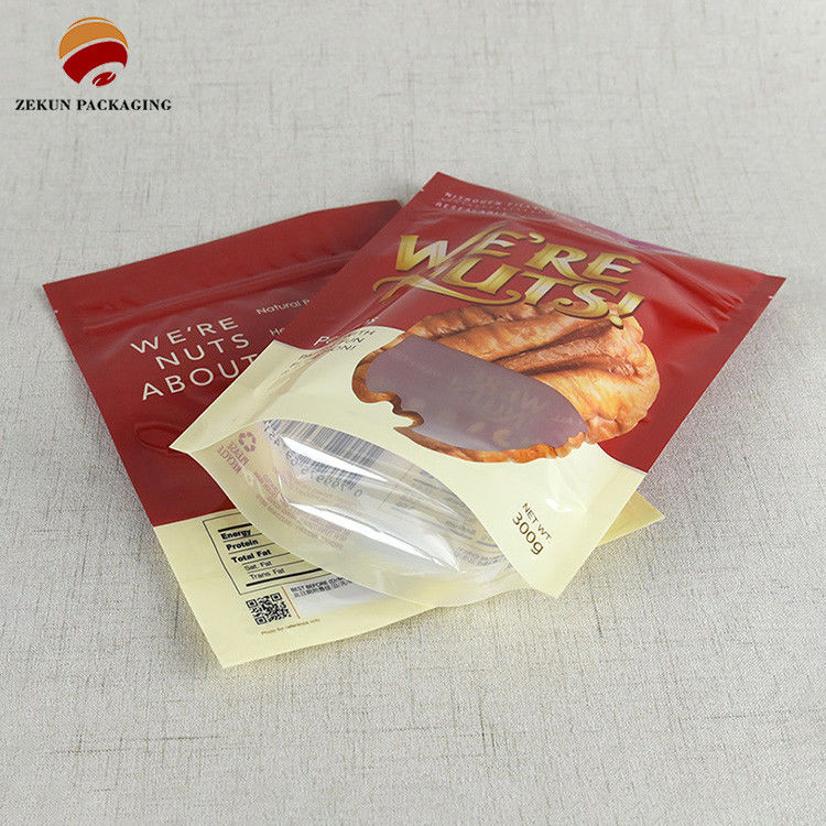 Panton Warna Makanan Ziplock Kantong Gravure Printing Mat Atau Glossy Finish