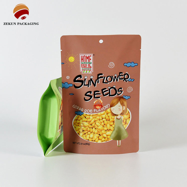 Kantong Kemasan Makanan Snack Buktinya Kelembaban PET/PE Gravure Dicetak hingga 10 Warna