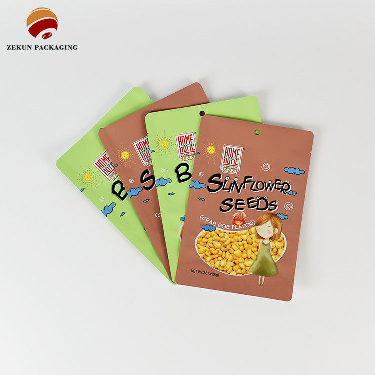 Kantong Kemasan Makanan Snack Buktinya Kelembaban PET/PE Gravure Dicetak hingga 10 Warna